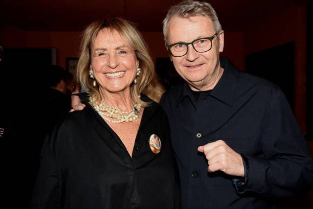 Diana Koerner Actress RenÃ Heinersdorff Director Actor Munich 15 01 2026 Komoedie im Bayerischen Hof Premiere Wer schiesst auf Frau Hummel Foto Bernd Muenchen Muenchen