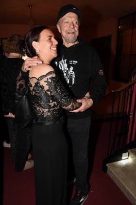 Performer Mrs. Enrica Dirk Galuba, Actor Munich 15 01 2026 Comedy at the Bayerischer Hof Premiere Who shoots at Mrs. Hummel Photo Munich