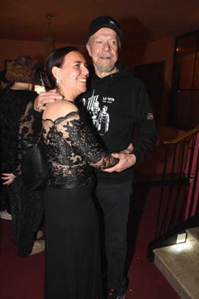 Performer Mrs. Enrica Dirk Galuba, Actor Munich 15 01 2026 Comedy at the Bayerischer Hof Premiere Who shoots at Mrs. Hummel Photo Munich