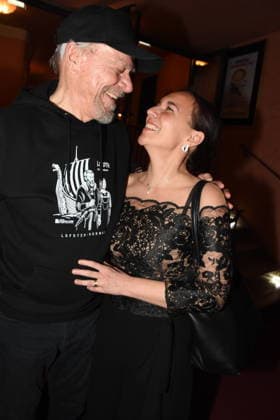 Performer Dirk Galuba, Actor Mrs. Enrica Munich 15 01 2026 Komoedie im Bayerischen Hof Premiere Wer schiesst auf Frau Hummel Foto Muenchen