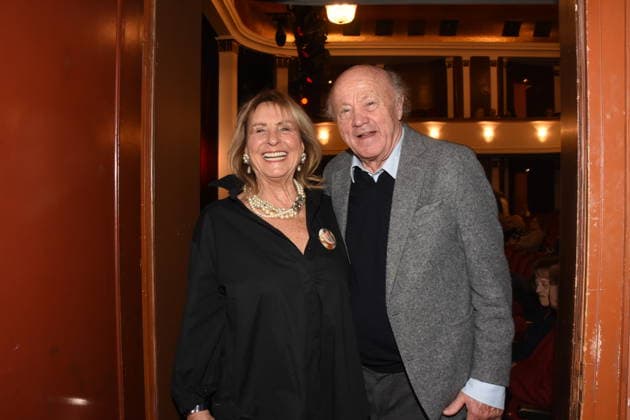 Diana Koerner Actress Hans Stadlbauer Actor Munich 15 01 2026 Komoedie im Bayerischen Hof Premiere Wer schiesst auf Frau Hummel Foto Bernd Muenchen Muenchen