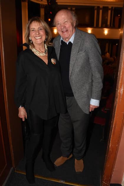 Diana Koerner Actress Hans Stadlbauer Actor Munich 15 01 2026 Komoedie im Bayerischen Hof Premiere Wer schiesst auf Frau Hummel Foto Bernd Muenchen Muenchen
