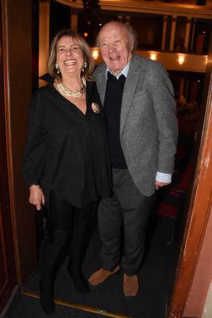 Diana Koerner Actress Hans Stadlbauer Actor Munich 15 01 2026 Komoedie im Bayerischen Hof Premiere Wer schiesst auf Frau Hummel Foto Bernd Muenchen Muenchen