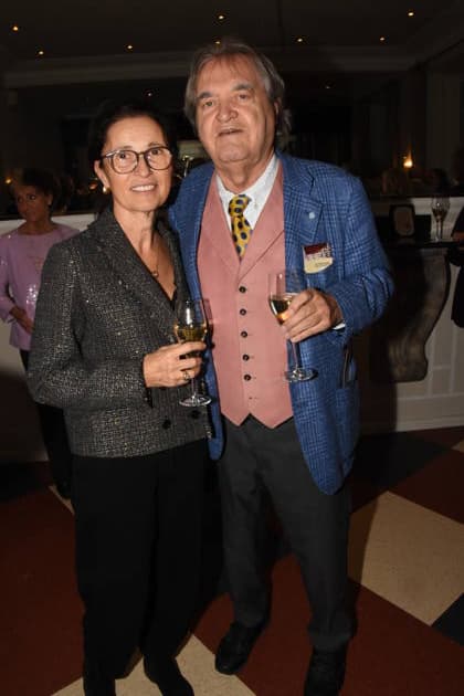Silvia Adami Helmut Markwort Media entrepreneur Munich 15 01 2026 Komoedie im Bayerischen Hof Premiere Wer schiesst auf Frau Hummel Foto Bernd Muenchen Muenchen