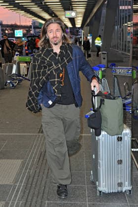 RTL Jungle Camp 2026 Gil Ofarim on the occasion of the departure of the candidates of the RTL program Ich bin ein Star holt mich hier raus to the Jungle Camp 2026 in Australia on 16 01 2026 at Frankfurt Main Airport 20260116MWI098989