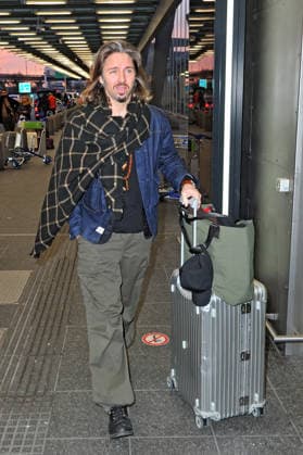 RTL Jungle Camp 2026 Gil Ofarim on the occasion of the departure of the candidates of the RTL program Ich bin ein Star holt mich hier raus to the Jungle Camp 2026 in Australia on 16 01 2026 at Frankfurt Main Airport 20260116MWI098991