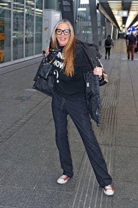 RTL Dschungelcamp 2026 Nicole Belstler Boettcher on the occasion of the departure of the candidates of the RTL program Ich bin ein Star holt mich hier raus to the Jungle Camp 2026 in Australia on 16 01 2026 at Frankfurt Main Airport 20260116MWI099067