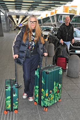 RTL Dschungelcamp 2026 Nicole Belstler Boettcher and Gloria Viagra Michel Gosewitsch on the occasion of the departure of the candidates of the RTL program Ich bin ein Star holt mich hier raus to the Jungle Camp 2026 in Australia on 16 01 2026 at Frankfurt Main Airport 20260116MWI099072