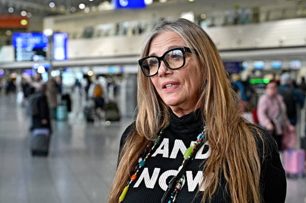 RTL Dschungelcamp 2026 Nicole Belstler Boettcher on the occasion of the departure of the candidates of the RTL program Ich bin ein Star holt mich hier raus to the Jungle Camp 2026 in Australia on 16 01 2026 at Frankfurt Main Airport 20260116MWI099741