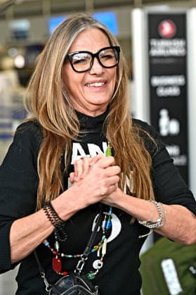 RTL Dschungelcamp 2026 Nicole Belstler Boettcher on the occasion of the departure of the candidates of the RTL program Ich bin ein Star holt mich hier raus to the Jungle Camp 2026 in Australia on 16 01 2026 at Frankfurt Main Airport 20260116MWI099783