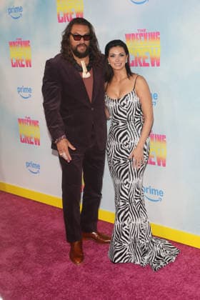 THE WRECKING CREW Screening New York Special Screening of Amazon MGM Studios™ THE WRECKING CREW Held at Regal Times Square Featuring: Jason Momoa, Morena Baccarin Where: New York, New York, United States When: 15 Jan 2026 Credit: Udo Salters WENN New York New York United States Copyright: xUdoxSalters WENNx wenn40888054 DS7x wenn40888054