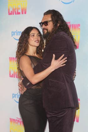 THE WRECKING CREW Screening New York Special Screening of Amazon MGM Studios™ THE WRECKING CREW Held at Regal Times Square Featuring: Adria Arjona, Jason Momoa Where: New York, New York, United States When: 15 Jan 2026 Credit: Udo Salters WENN New York New York United States Copyright: xUdoxSalters WENNx wenn40888064 DS7x wenn40888064