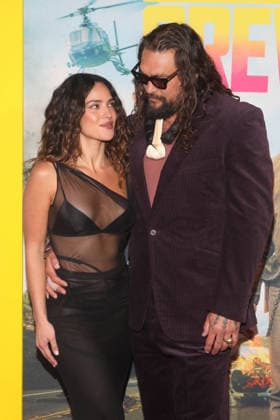 THE WRECKING CREW Screening New York Special Screening of Amazon MGM Studios™ THE WRECKING CREW Held at Regal Times Square Featuring: Adria Arjona, Jason Momoa Where: New York, New York, United States When: 15 Jan 2026 Credit: Udo Salters WENN New York New York United States Copyright: xUdoxSalters WENNx wenn40888076 DS7x wenn40888076