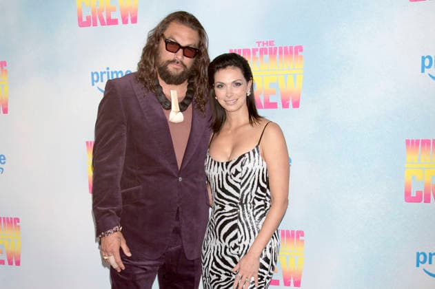 Jason Momoa and Morena Baccarin at the special screening of the Amazon Prime Video movie The Wrecking Crew at Regal Times Square New York, 15 01 2026 Foto:xB.xHinex xFuturexImagex crew_6172