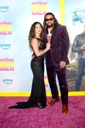Adria Arjona and Jason Momoa at the special screening of the Amazon Prime Video movie The Wrecking Crew at Regal Times Square New York, 15 01 2026 Foto:xB.xHinex xFuturexImagex crew_6175