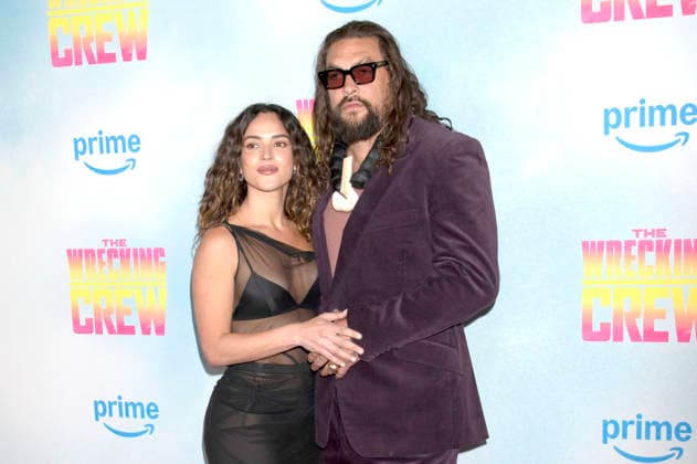 Adria Arjona and Jason Momoa at the special screening of the Amazon Prime Video movie The Wrecking Crew at Regal Times Square New York, 15 01 2026 Foto:xB.xHinex xFuturexImagex crew_6178