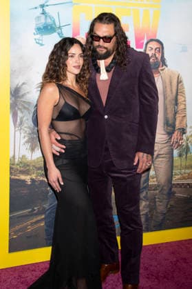 Adria Arjona and Jason Momoa at the special screening of the Amazon Prime Video movie The Wrecking Crew at Regal Times Square New York, 15 01 2026 Foto:xB.xHinex xFuturexImagex crew_6181