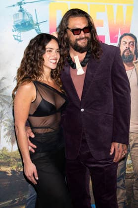 Adria Arjona and Jason Momoa at the special screening of the Amazon Prime Video movie The Wrecking Crew at Regal Times Square New York, 15 01 2026 Foto:xB.xHinex xFuturexImagex crew_6183
