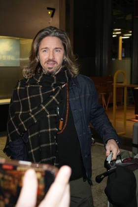 RTL Jungle Camp Frankfurt 2026 Gil Ofarim at the departure for the RTL program Ich bin ein Star Holt mich hier raus Jungle Camp 2026 at Frankfurt Airport Frankfurt Frankfurt Airport Hesse