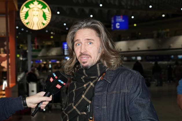 RTL Jungle Camp Frankfurt 2026 Gil Ofarim at the departure for the RTL program Ich bin ein Star Holt mich hier raus Jungle Camp 2026 at Frankfurt Airport Frankfurt Frankfurt Airport Hesse