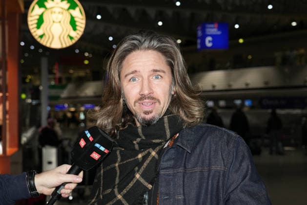 RTL Jungle Camp Frankfurt 2026 Gil Ofarim at the departure for the RTL program Ich bin ein Star Holt mich hier raus Jungle Camp 2026 at Frankfurt Airport Frankfurt Frankfurt Airport Hesse