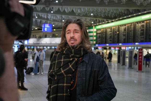 RTL Jungle Camp Frankfurt 2026 Gil Ofarim at the departure for the RTL program Ich bin ein Star Holt mich hier raus Jungle Camp 2026 at Frankfurt Airport Frankfurt Frankfurt Airport Hessen