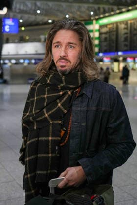RTL Jungle Camp Frankfurt 2026 Gil Ofarim at the departure for the RTL program Ich bin ein Star Holt mich hier raus Jungle Camp 2026 at Frankfurt Airport Frankfurt Frankfurt Airport Hessen