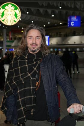 RTL Jungle Camp Frankfurt 2026 Gil Ofarim at the departure for the RTL program Ich bin ein Star Holt mich hier raus Jungle Camp 2026 at Frankfurt Airport Frankfurt Frankfurt Airport Hesse