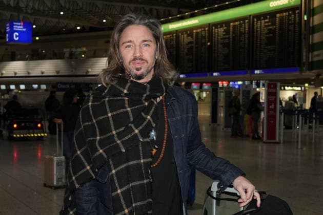 RTL Jungle Camp Frankfurt 2026 Gil Ofarim at the departure for the RTL program Ich bin ein Star Holt mich hier raus Jungle Camp 2026 at Frankfurt Airport Frankfurt Frankfurt Airport Hesse