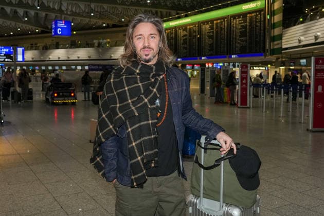 RTL Jungle Camp Frankfurt 2026 Gil Ofarim at the departure for the RTL program Ich bin ein Star Holt mich hier raus Jungle Camp 2026 at Frankfurt Airport Frankfurt Frankfurt Airport Hesse