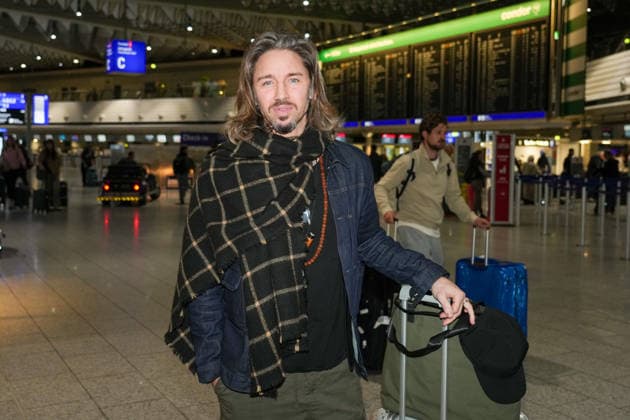 RTL Jungle Camp Frankfurt 2026 Gil Ofarim at the departure for the RTL program Ich bin ein Star Holt mich hier raus Jungle Camp 2026 at Frankfurt Airport Frankfurt Frankfurt Airport Hesse