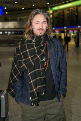 RTL Jungle Camp Frankfurt 2026 Gil Ofarim at the departure for the RTL program Ich bin ein Star Holt mich hier raus Jungle Camp 2026 at Frankfurt Airport Frankfurt Frankfurt Airport Hesse