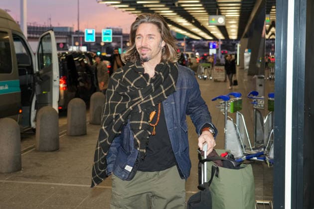 RTL Jungle Camp Frankfurt 2026 Gil Ofarim at the departure for the RTL program Ich bin ein Star Holt mich hier raus Jungle Camp 2026 at Frankfurt Airport Frankfurt Frankfurt Airport Hesse