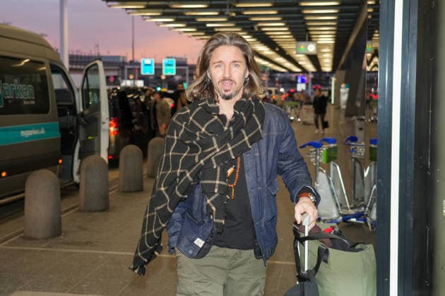 RTL Jungle Camp Frankfurt 2026 Gil Ofarim at the departure for the RTL program Ich bin ein Star Holt mich hier raus Jungle Camp 2026 at Frankfurt Airport Frankfurt Frankfurt Airport Hesse