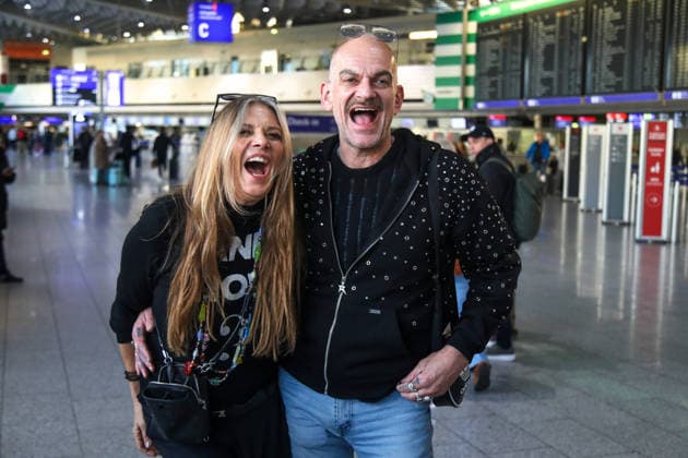 Departure of the candidates of the RTL TV show ICH BIN EIN STAR HOLT MICH HIER RAUS Frankfurt Main, 15 01 2026 Nicole Belstler Boettcher on her departure to Australia for the RTL Jungle Camp 2026 at Frankfurt Airport Hesse Germany Copyright: xMatthiasxGränzdörferx