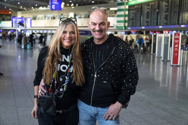 Departure of the candidates of the RTL TV show ICH BIN EIN STAR HOLT MICH HIER RAUS Frankfurt Main, 15 01 2026 Nicole Belstler Boettcher on her departure to Australia for the RTL Jungle Camp 2026 at Frankfurt Airport Hesse Germany Copyright: xMatthiasxGränzdörferx
