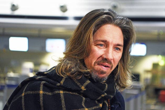 Gil Ofarim departure of the candidates of the RTL TV show ICH BIN EIN STAR, HOLT MICH HIER RAUS at Frankfurt Airport in Frankfurt am Main on 16 01 2026