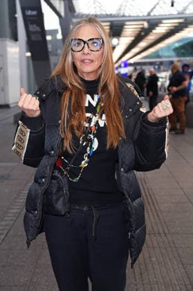 Nicole Belstler Boettcher Departure of the candidates of the RTL TV show ICH BIN EIN STAR, HOLT MICH HIER RAUS at Frankfurt Airport in Frankfurt am Main on 16 01 2026