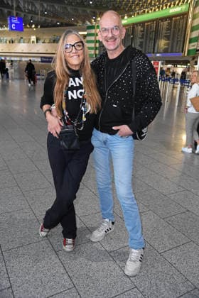 Nicole Belstler Boettcher, Gloria Viagra Departure of the candidates of the RTL TV show ICH BIN EIN STAR, HOLT MICH HIER RAUS at Frankfurt Airport in Frankfurt am Main on 16 01 2026