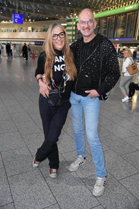 Nicole Belstler Boettcher, Gloria Viagra Departure of the candidates of the RTL TV show ICH BIN EIN STAR, HOLT MICH HIER RAUS at Frankfurt Airport in Frankfurt am Main on 16 01 2026