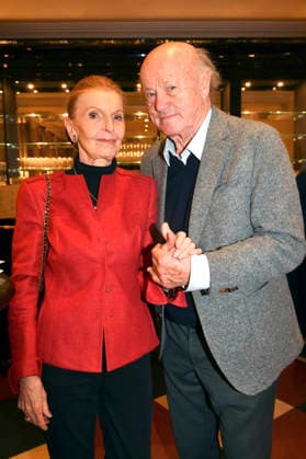 Jutta Kammann and Hans Stadlbauer at the premiere of the play Wer schießt auf Frau Hummel at the Komödie im Bayerischen Hof Munich, 15 01 2026 Foto:xB.xInsingerx xFuturexImagex hummel_6102