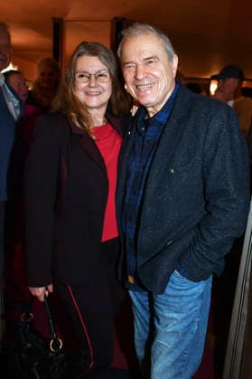 Günther Sigl with his wife Doris Sigl at the premiere of the play Wer schießt auf Frau Hummel at the Komödie im Bayerischen Hof Munich, 15 01 2026 Foto:xB.xInsingerx xFuturexImagex hummel_6115
