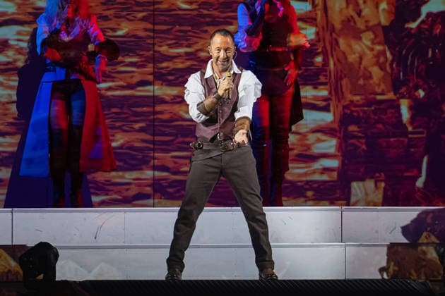 DJ BoBo, Europa Park Arena, The Great Adventure, concert, January 15, Europa Park Rust, Eurodance, live show, spectacular stage, lighting effects, dancers, choreography, hits, fans, sold out, tour start, multimedia show, VR experience, Copyright: xFINLEYxMÖRCHx