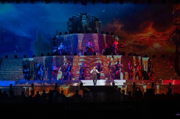 DJ BoBo, Europa Park Arena, The Great Adventure, concert, January 15, Europa Park Rust, Eurodance, live show, spectacular stage, lighting effects, dancers, choreography, hits, fans, sold out, tour start, multimedia show, VR experience, Copyright: xFINLEYxMÖRCHx