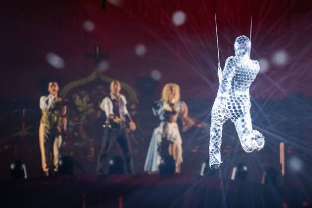 DJ BoBo, Europa Park Arena, The Great Adventure, concert, January 15, Europa Park Rust, Eurodance, live show, spectacular stage, lighting effects, dancers, choreography, hits, fans, sold out, tour start, multimedia show, VR experience, Copyright: xFINLEYxMÖRCHx
