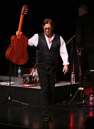 FORT LAUDERDALE, FL - JANUARY 15: Al Di Meola performs during The Guitarchitect Tour at The Parker on January 15, 2026 in Fort Lauderdale Florida. Copyright: xmpi04x
