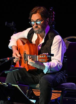 FORT LAUDERDALE, FL - JANUARY 15: Al Di Meola performs during The Guitarchitect Tour at The Parker on January 15, 2026 in Fort Lauderdale Florida. Copyright: xmpi04x