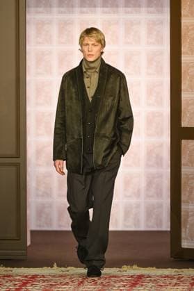Milan, Milan Men s Fashion Week: Fall Winter 2026 - Men s Fashion, Fall Winter 2026 - Zegna Fashion Show In the photo: model  Copyright: xRiccardoxGIordanox xipa-agency.netx xRiccardoxGiordanox IPA_Agency_IPA70137377