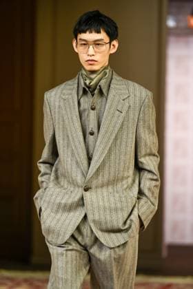 Milan, Milan Men s Fashion Week: Fall Winter 2026 - Men s Fashion, Fall Winter 2026 - Zegna Fashion Show In the photo: model  Copyright: xRiccardoxGIordanox xipa-agency.netx xRiccardoxGiordanox IPA_Agency_IPA70137296