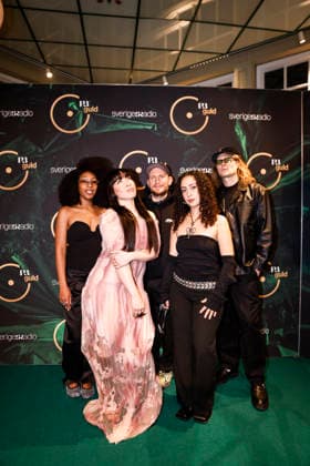 STOCKHOLM, SWEDEN 20260116 Yukimi nominated for Album of the Year, with her band, arrives at the P3 Guldgalan 2026 at Cirkus in Stockholm STOCKHOLM SWEDEN x12150x  Copyright: xCaisaxRasmussen TTx P3 GULDGALAN 2026 k-2d5YiuJgI